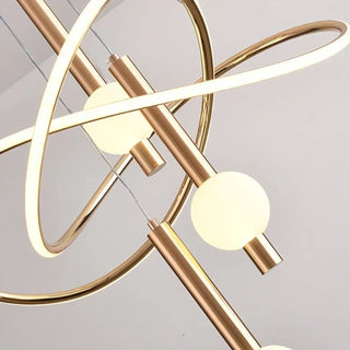 MADO LED Dining Room Gold Black White Ceiling Light – view 4