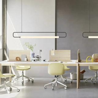 RECTO Linear Minimalist Graphic Ceiling Light – view 2