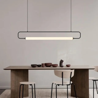 RECTO Linear Minimalist Graphic Ceiling Light – view 1