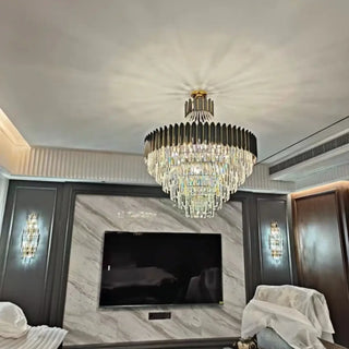 CRYSLUX Luxury Crystal Chandelier Ceiling Light – view 4