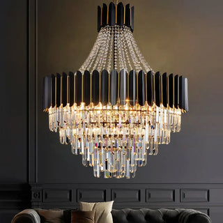 CRYSLUX Luxury Crystal Chandelier Ceiling Light – view 1