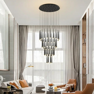 ALIXE Luxury Gilded Staircase Ceiling Light – view 5