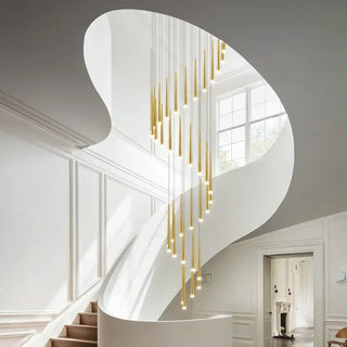 ALIXE Luxury Gilded Staircase Ceiling Light – view 6
