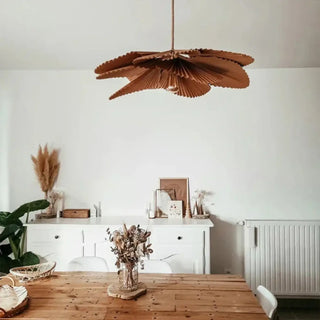 MARRO Brown Flower-Shaped Ceiling Light – view 2