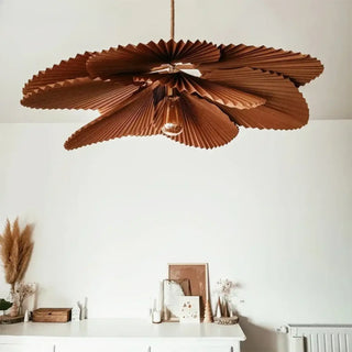 MARRO Brown Flower-Shaped Ceiling Light – view 1