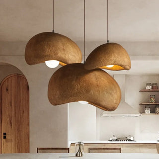 DENMARK Nordic Style Brown Pendant Ceiling Light – view 1