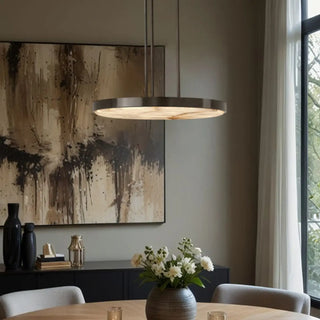 BRUTIS Metal with Marble Lamp Ceiling Light – view 6