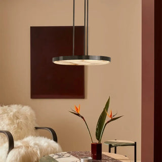 BRUTIS Metal with Marble Lamp Ceiling Light – view 3
