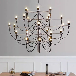 Contemporary multi-bulb pendant light, metal stylish home ceiling fixture