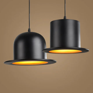 REFLOR Black Metal with Warm Golden Reflector Ceiling Light – view 1
