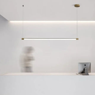 Minimalist white pendant light, gold motif elegance ceiling hanging fixture