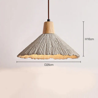 Minimalist modern pendant lamp, metal polymer soft warm ceiling hanging light