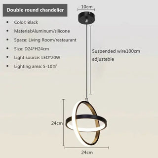 DALLERIA Minimalist Geometric Ceiling Light – view 5
