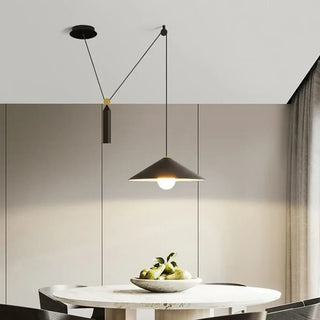 KARINE Modern Conical Shade Ceiling Light – view 5