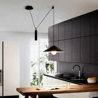 KARINE Modern Conical Shade Ceiling Light – view 4
