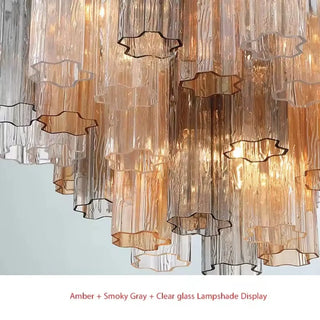 Modern Pendant Light – Glass Pendant Lamp with Soft Diffused Lighting