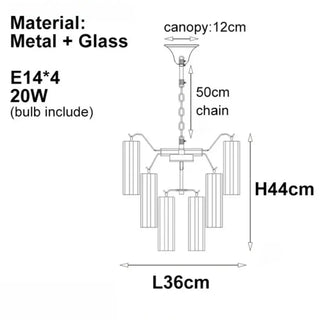 Modern Pendant Light – Glass Pendant Lamp with Soft Diffused Lighting
