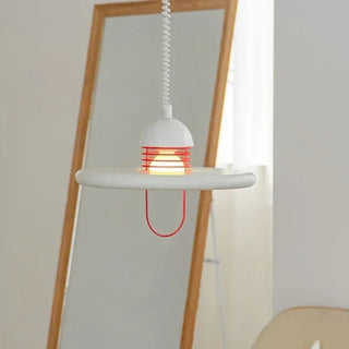 NAIMIRE Modern White Coloured Cable Ceiling Light – view 3