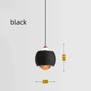MORDEN Modern Ball Metal Black Gold Ceiling Light – view 6