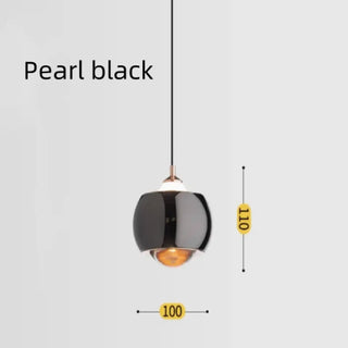 MORDEN Modern Ball Metal Black Gold Ceiling Light – view 7