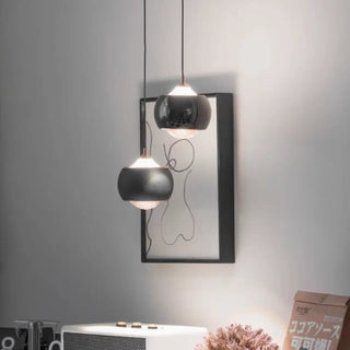 MORDEN Modern Ball Metal Black Gold Ceiling Light – view 2