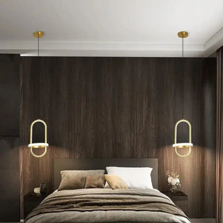 MONIRU Modern Minimalist Bedroom Pendant Ceiling Light – view 3