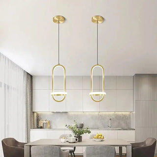 MONIRU Modern Minimalist Bedroom Pendant Ceiling Light – view 4