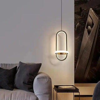 MONIRU Modern Minimalist Bedroom Pendant Ceiling Light – view 2