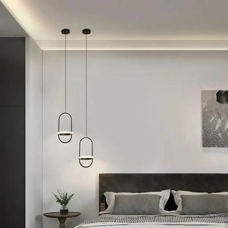MONIRU Modern Minimalist Bedroom Pendant Ceiling Light – view 6