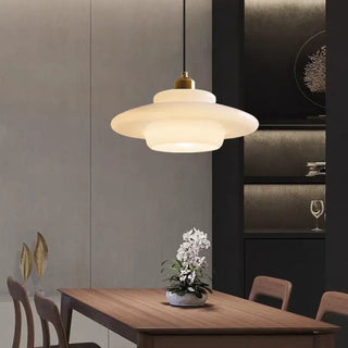 NEAUVI Modern Five-Level Metallic Finish Ceiling Light – view 1