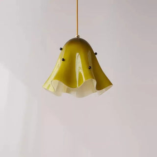 CONFETIE Modern Colored Glass Flower-Style Ceiling Light – view 1
