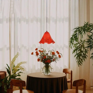 CONFETIE Modern Colored Glass Flower-Style Ceiling Light – view 4
