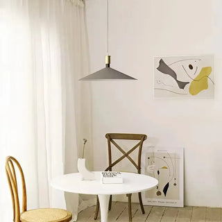 COMAL Modern Metal Cone with Golden Detail Ceiling Light – view 4