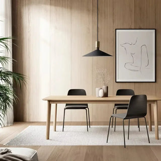 COMAL Modern Metal Cone with Golden Detail Ceiling Light – view 1