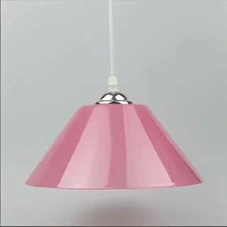 DELTA Modern Colorful Conical Ceiling Light – view 6