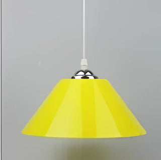 DELTA Modern Colorful Conical Ceiling Light – view 3