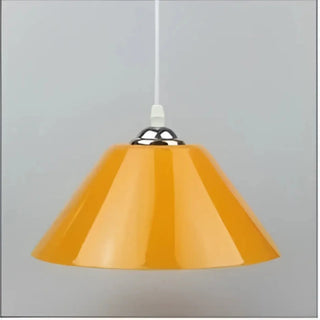 DELTA Modern Colorful Conical Ceiling Light – view 8