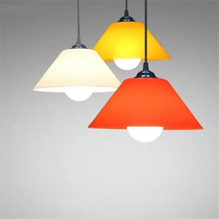 DELTA Modern Colorful Conical Ceiling Light – view 11