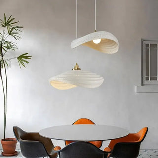 LAITTE Modern White Pebble Ceiling Light – view 5