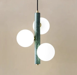BOULLIS Modern Opaline Gilded Globes Ceiling Light – view 3