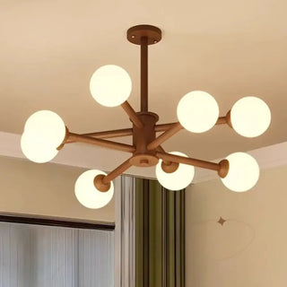 PALOBO Modern Metal Opalescent Globes Pendant – view 7