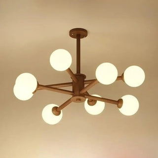 PALOBO Modern Metal Opalescent Globes Pendant – view 5
