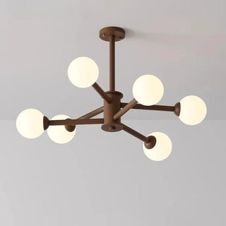 PALOBO Modern Metal Opalescent Globes Pendant – view 1