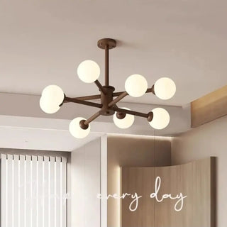 PALOBO Modern Metal Opalescent Globes Pendant – view 8