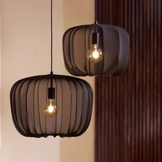 MILUMO Modern Metal and Fabric Elegant Ceiling Light – view 3