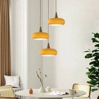 DURXY Modern Minimalist White Glass Ceiling Light – view 4