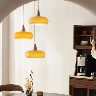 DURXY Modern Minimalist White Glass Ceiling Light – view 6