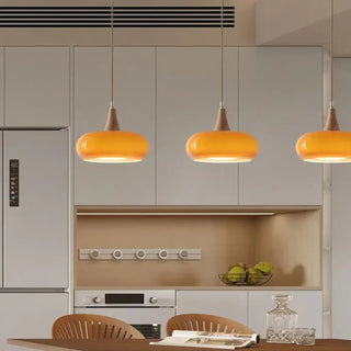 DURXY Modern Minimalist White Glass Ceiling Light – view 5