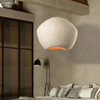 HAWI Modern White Plaster Texture Ceiling Light – view 3