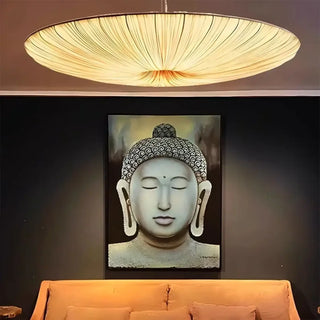 PLYFE Modern Pleated Flower Ceiling Light – view 1